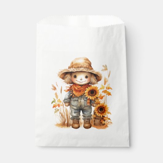 Sachets En Papier Écart avec tournesol (Devant)