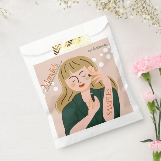 Sachets En Papier Échantillon de salon d'affaires d'esthéticienne en (Scellé)