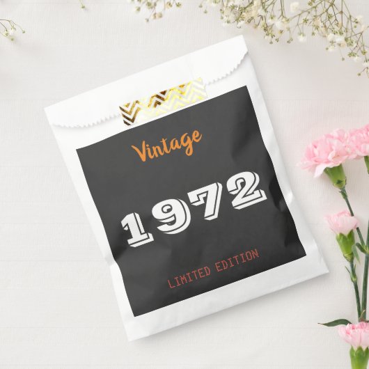 Sachets En Papier Edition limitée vintage 1972 (Scellé)