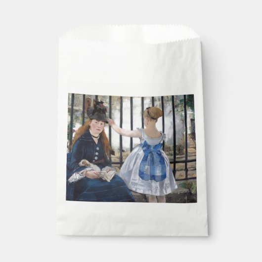 Sachets En Papier Edouard Manet - Le Chemin De Fer (Devant)