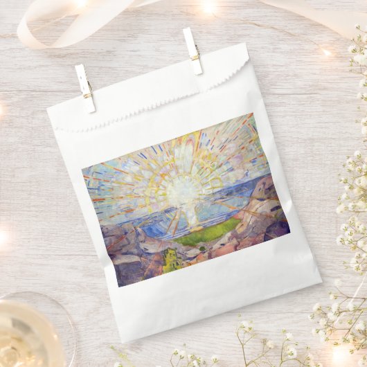 Sachets En Papier Edvard Munch - Le Soleil 1911 (Coupé)