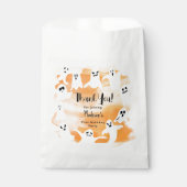 Sachets En Papier Éffrayant fantôme Halloween fête aquarelle (Devant)