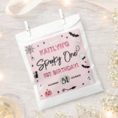 Sachets En Papier ÉFFRAYANT ! Filles Halloween 1er fête d'anniversai (Coupé)