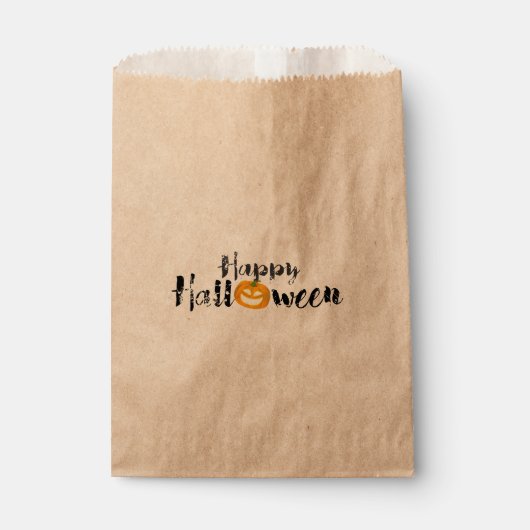 Sachets En Papier Éffrayant Halloween Favoriser sac (Devant)