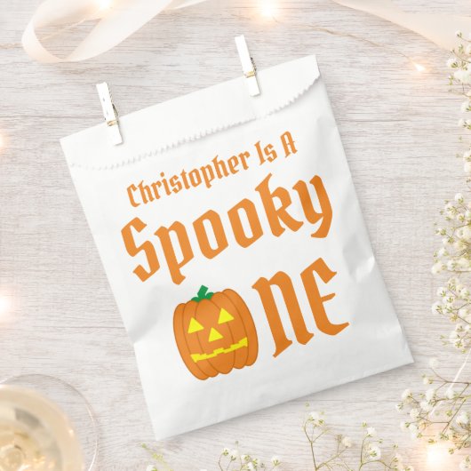 Sachets En Papier Éffrayant un 1er anniversaire (Coupé)