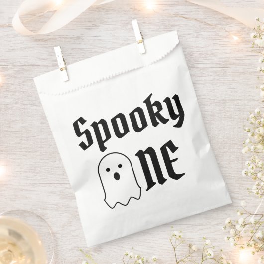 Sachets En Papier Éffrayant un 1er anniversaire (Coupé)