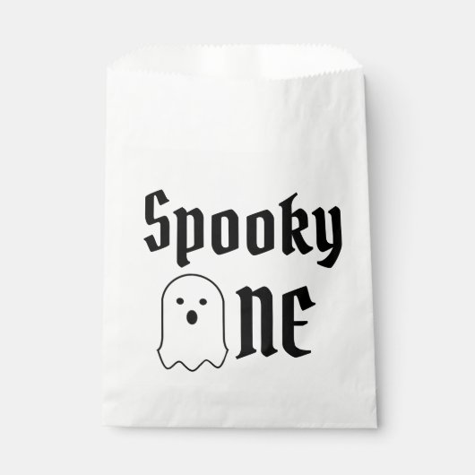 Sachets En Papier Éffrayant un 1er anniversaire (Devant)