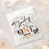 Sachets En Papier Éffrayant Un Halloween 1er Anniversaire Fête Migno (Coupé)