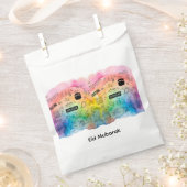 Sachets En Papier Eid Doodle Coloré (Coupé)