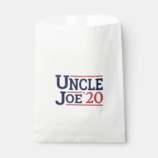 Sachets En Papier Élection 2020 - Oncle Joe (Devant)