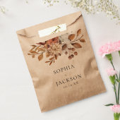Sachets En Papier Elégant automne hiver Floral Mariage Faveurs (Scellé)