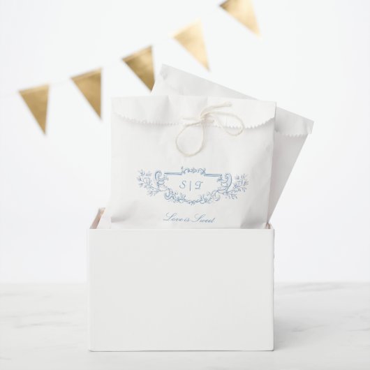Sachets En Papier Élégant baroque (Fête)