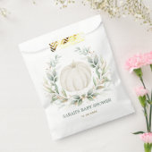 Sachets En Papier Elégant Citrouille Eucalyptus Verdure Douche Neutr (Scellé)