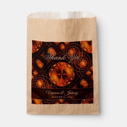 Sachets En Papier Elegant Classic Boho Modern Gold #901 Wedding (Devant)