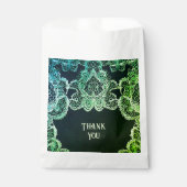 Sachets En Papier Élégant Faire-part de mariage dentelle (Devant)