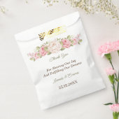 Sachets En Papier Élégant Fleur de Rose Sur Mesure (Scellé)