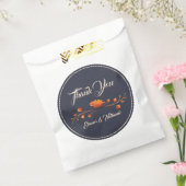 Sachets En Papier Élégant gothique 3D Merci floral Mariage (Scellé)