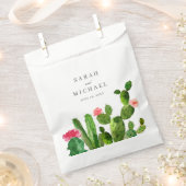 Sachets En Papier Elégant jardin de Cactus | MARIAGE (Coupé)
