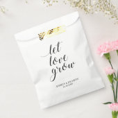 Sachets En Papier Élégant Laisser l'amour grandir les semences Favor (Scellé)