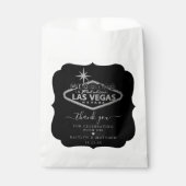 Sachets En Papier Elégant Las Vegas Destination Mariage (Devant)