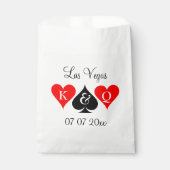 Sachets En Papier Elégant Las Vegas mariage destination personnalisé (Devant)