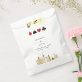 Sachets En Papier Elégant Las Vegas Photo Destination Mariage (Scellé)