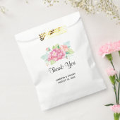 Sachets En Papier Élégant Mariage de bouquet de couleur rose (Scellé)