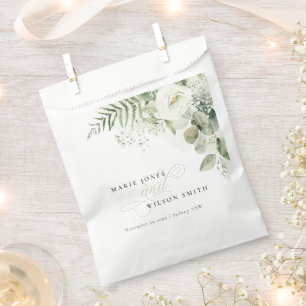 Sachets En Papier Elégant Mariage de feuillage de Ferne Eucalyptus