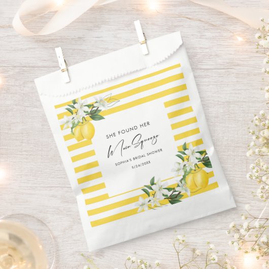 Sachets En Papier Élégant Mariage de la Belle au Shower (Coupé)