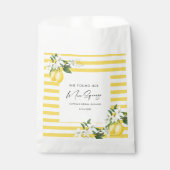 Sachets En Papier Élégant Mariage de la Belle au Shower (Devant)