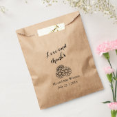 Sachets En Papier Élégant Mariage de marguerites blanches florales (Scellé)