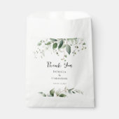 Sachets En Papier Elégant Mariage de verdure (Devant)