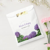Sachets En Papier Élégant Mariage d'Hydrangée violette (Scellé)