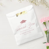 Sachets En Papier Élégant Merci de graduation en calligraphie (Scellé)