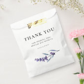 Sachets En Papier Élégant Merci de lavande florale (Scellé)