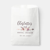 Sachets En Papier Élégant, moderne, boho (Devant)