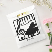Sachets En Papier Elegant Music Piano Keyboard Clef Note Stylish (Scellé)