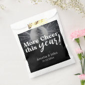 Sachets En Papier Elégant noir argent blanc Mariage du Nouvel An (Scellé)