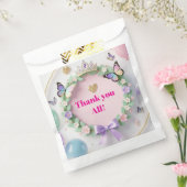 Sachets En Papier Elegant Pastel Quinceañera Favor Bags with balloon (Scellé)