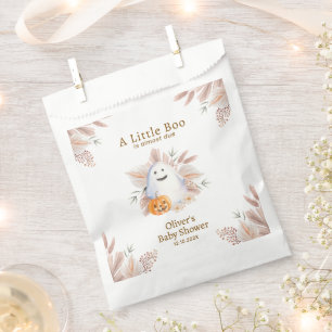 Sachets En Papier Elégant petit Boo Boho Baby shower fantôme moderne