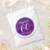 Sachets En Papier Élégant Purple 60 et Retraité (Coupé)