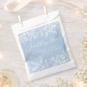 Sachets En Papier Élégant quelque chose de bleu avant de faire Fête  (Coupé)