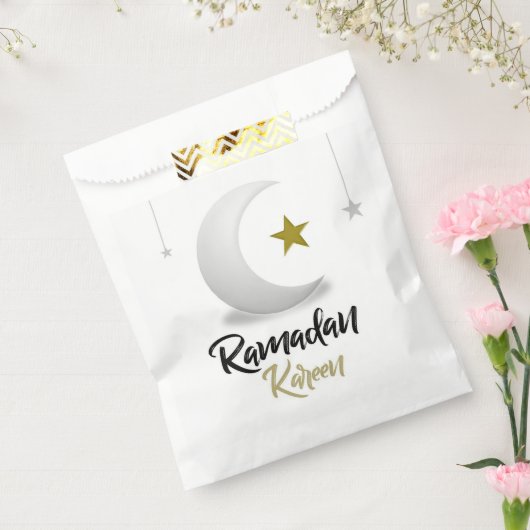 Sachets En Papier Elégant Ramadan Kareem Croissant Design Art Islami (Scellé)