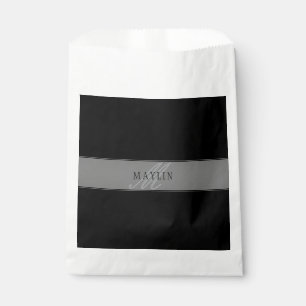 Sachets En Papier Élégant Script Modifiable Nom de l'entreprise/autr