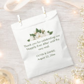 Sachets En Papier Elegant White Magnolia Wedding (Coupé)