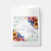 Sachets En Papier Elégante Fête des mariées d'Art Méditerranéen (Devant)