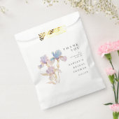 Sachets En Papier Elégante Fête des mariées florale Iris (Scellé)