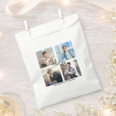 Sachets En Papier Élégante Photo Collage Graduation Party (Coupé)