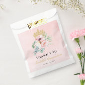 Sachets En Papier Elégante Quinceañera rose & or (Scellé)