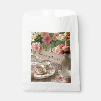 Sachets En Papier Élégante reine florale des coeurs